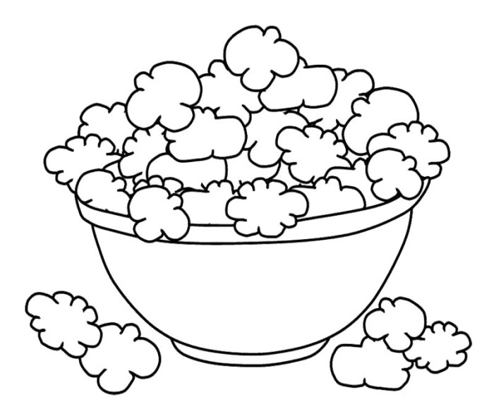 How to color popcorn with food coloring