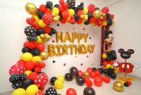 Mickey mouse birthday party decoration