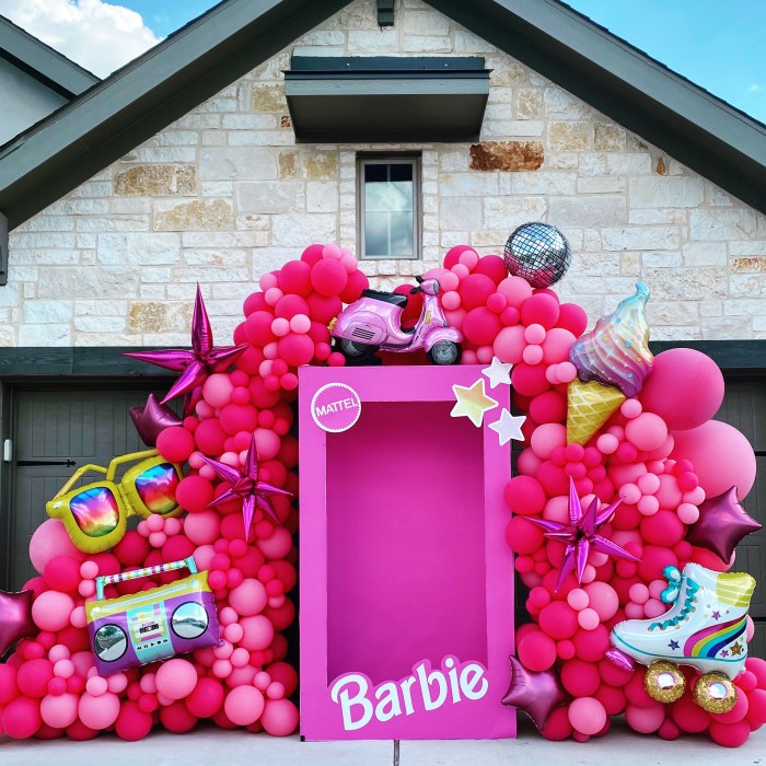 Decoration barbie theme party