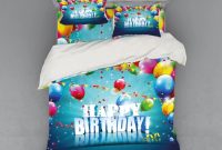 Birthday bed decoration ideas