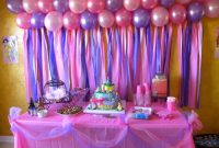 Birthday table decoration ideas