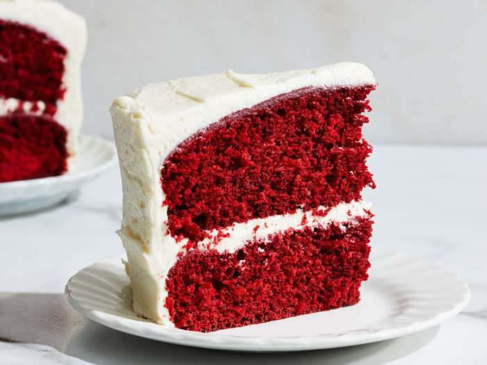 Real red velvet cake without food coloring