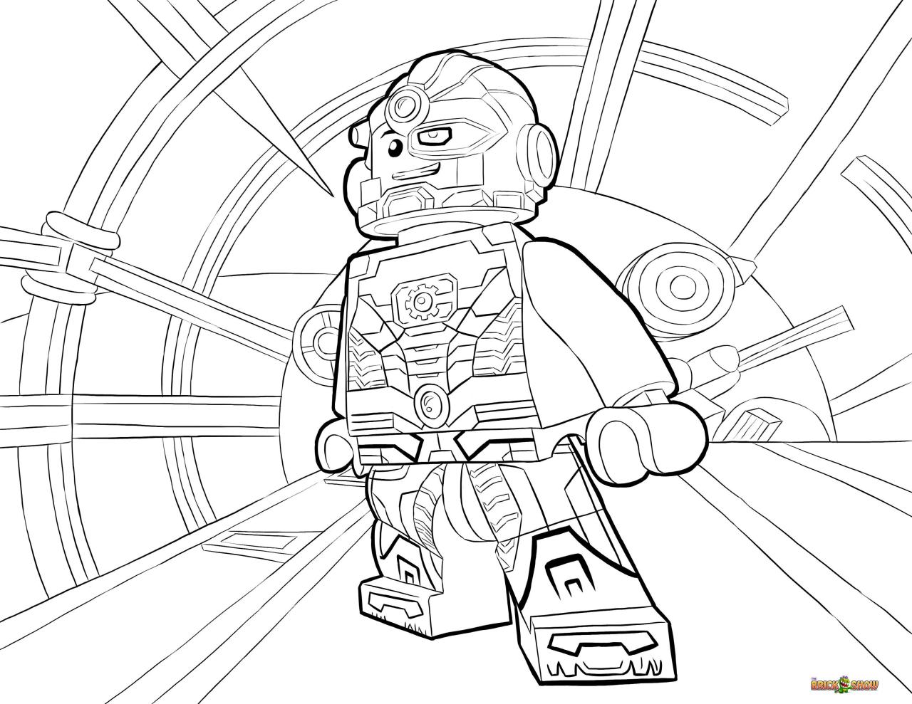 Super hero coloring pages