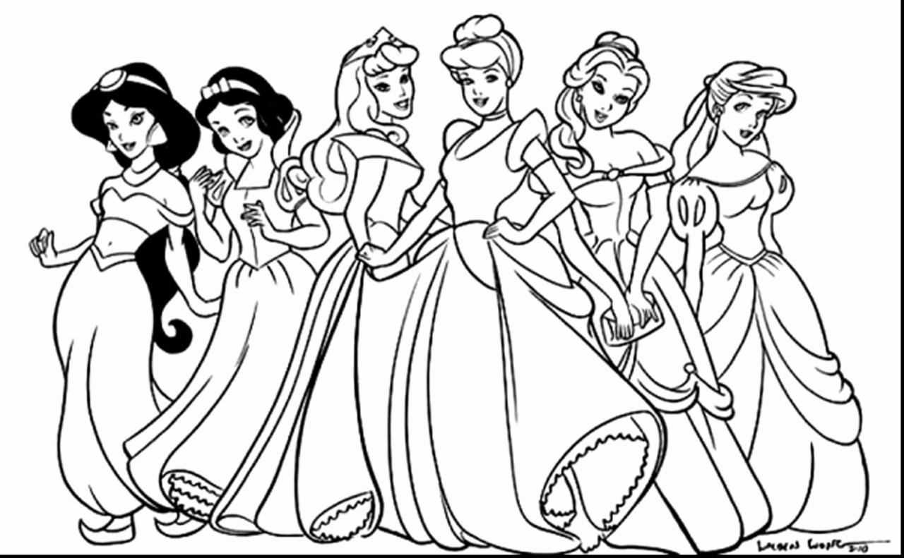 Princess coloring page