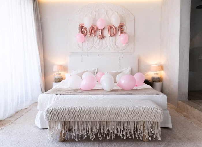 Birthday bed decoration ideas