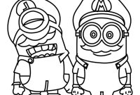 Minions coloring pages