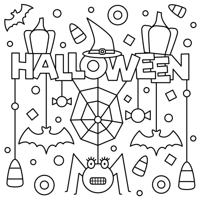 Halloween coloring pages