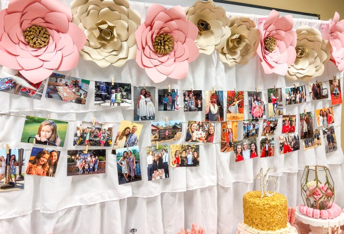 Sweet 16 party decoration ideas