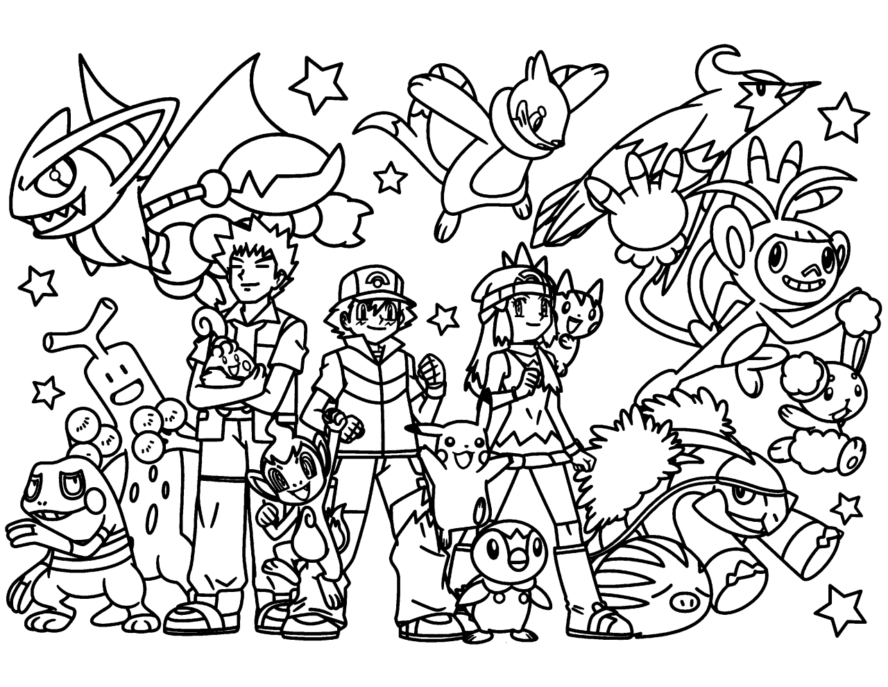 Coloring pages pokemon