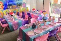 Table decoration ideas for birthday party