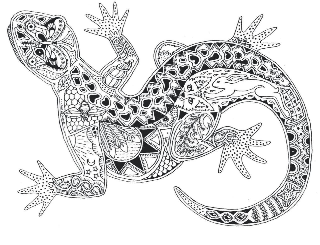 Animals coloring pages