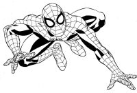 Super hero coloring pages