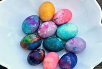 Egg dye with food coloring recipe