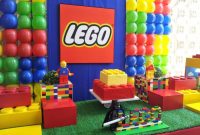 Decoration lego themed birthday party