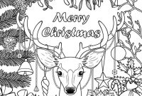 Christmas coloring pages free