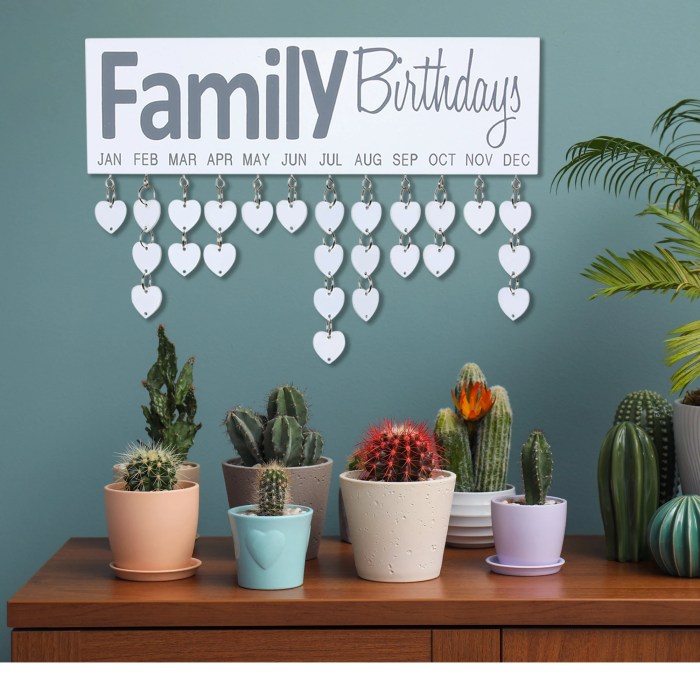 Birthday wall decoration ideas