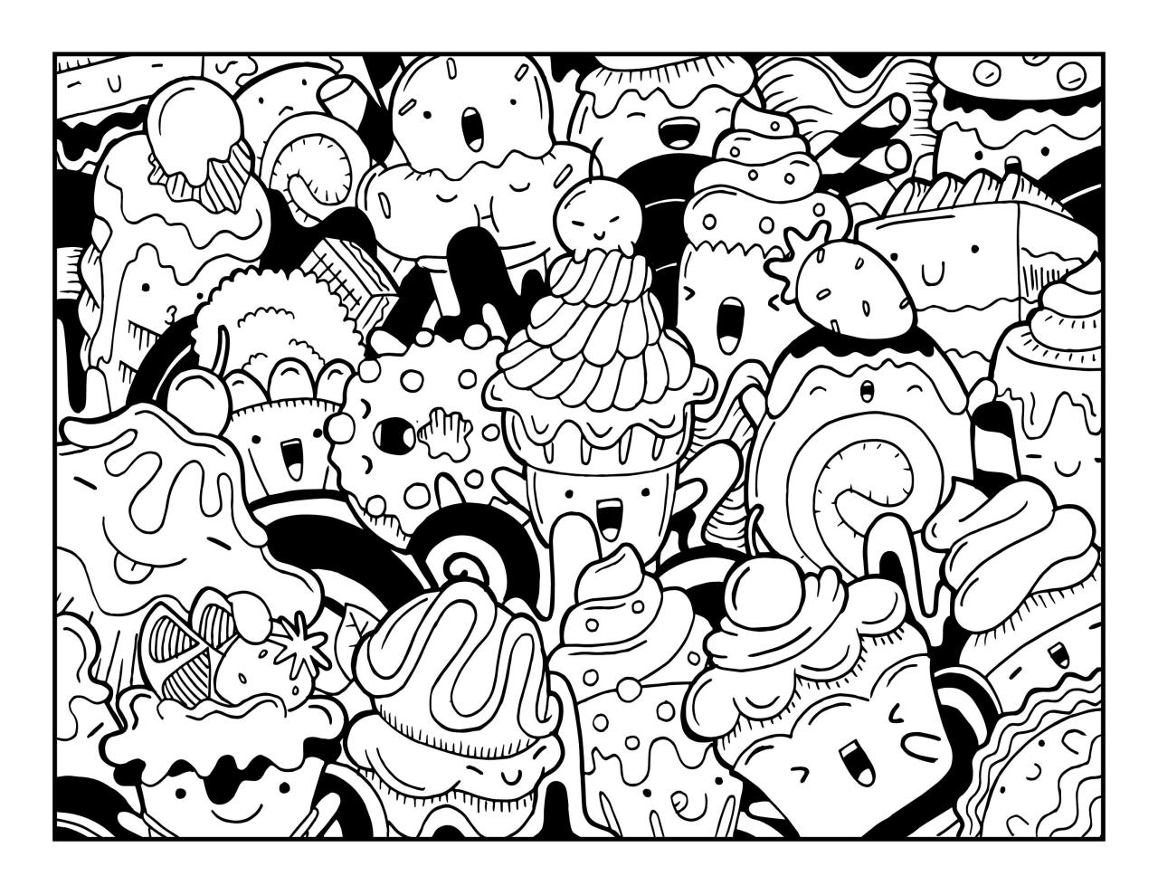 Coloring pages cute