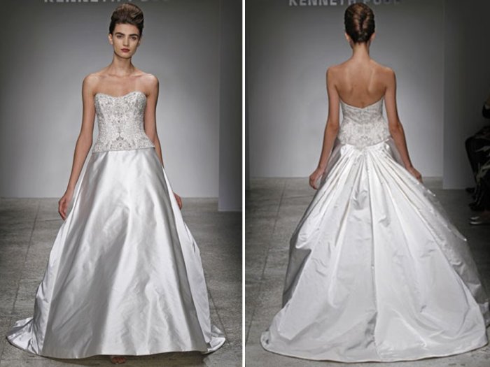 Kenneth pool wedding dress