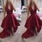 Wine Colored Dresses for Wedding Guests