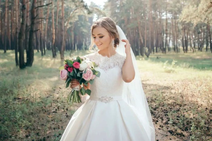 White versus ivory wedding dress