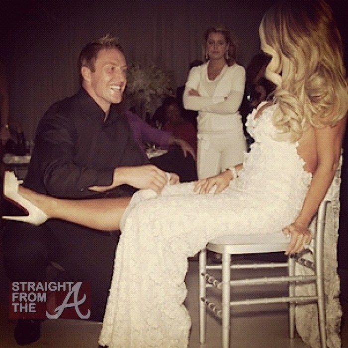 Kim zolciak wedding dress