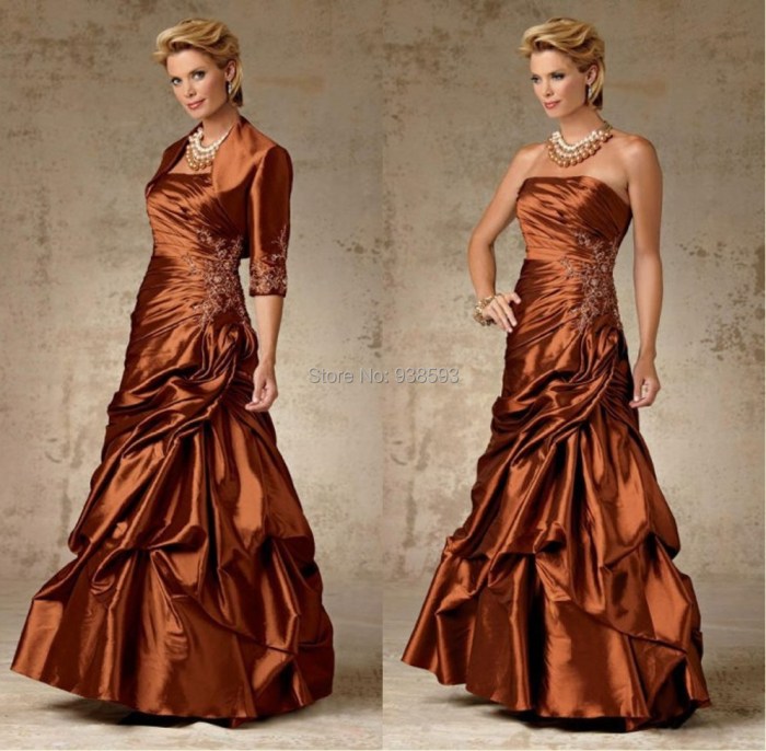 Western wedding dresses for mother of the bride