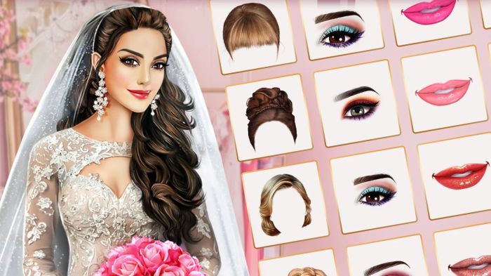 Wedding games bride dress up