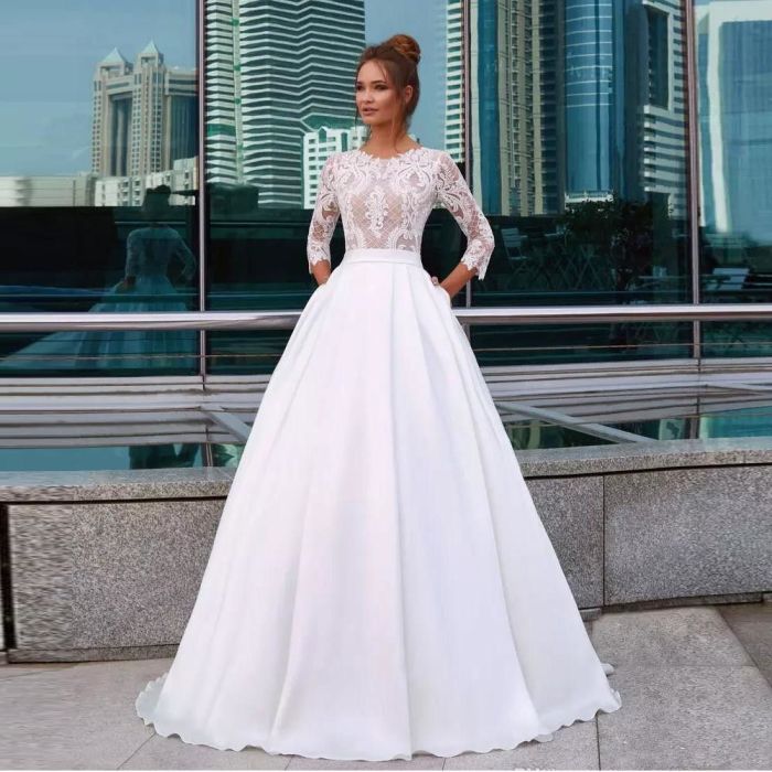 White wedding princess dresses