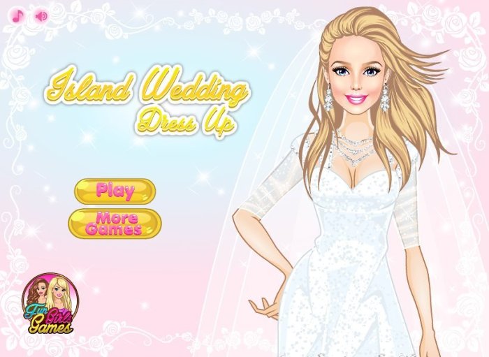 Wedding games bride dress up