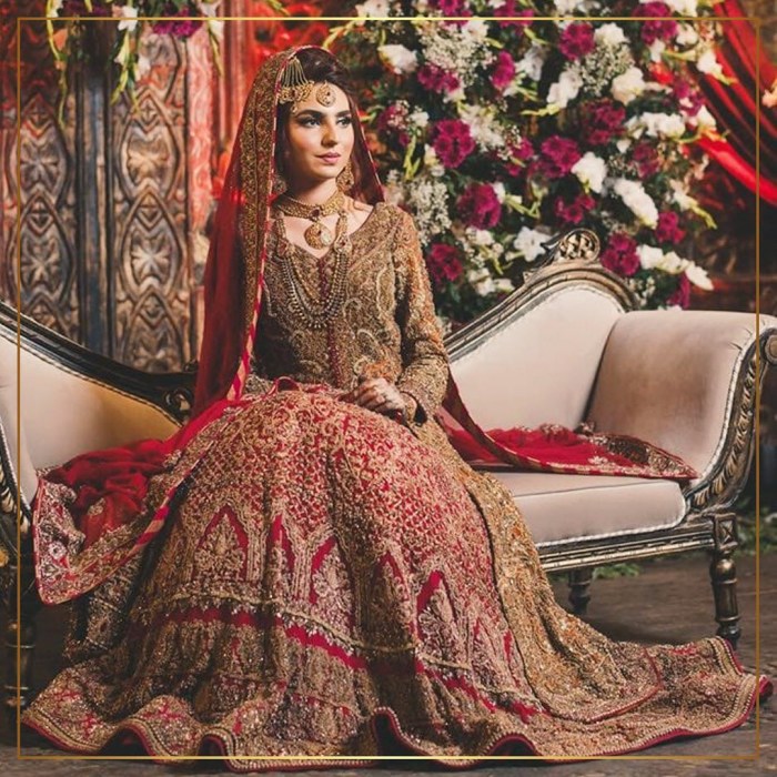 Indian muslim wedding dress